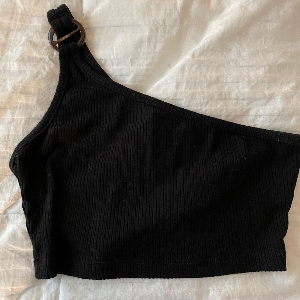 Lf one shoulder crop top